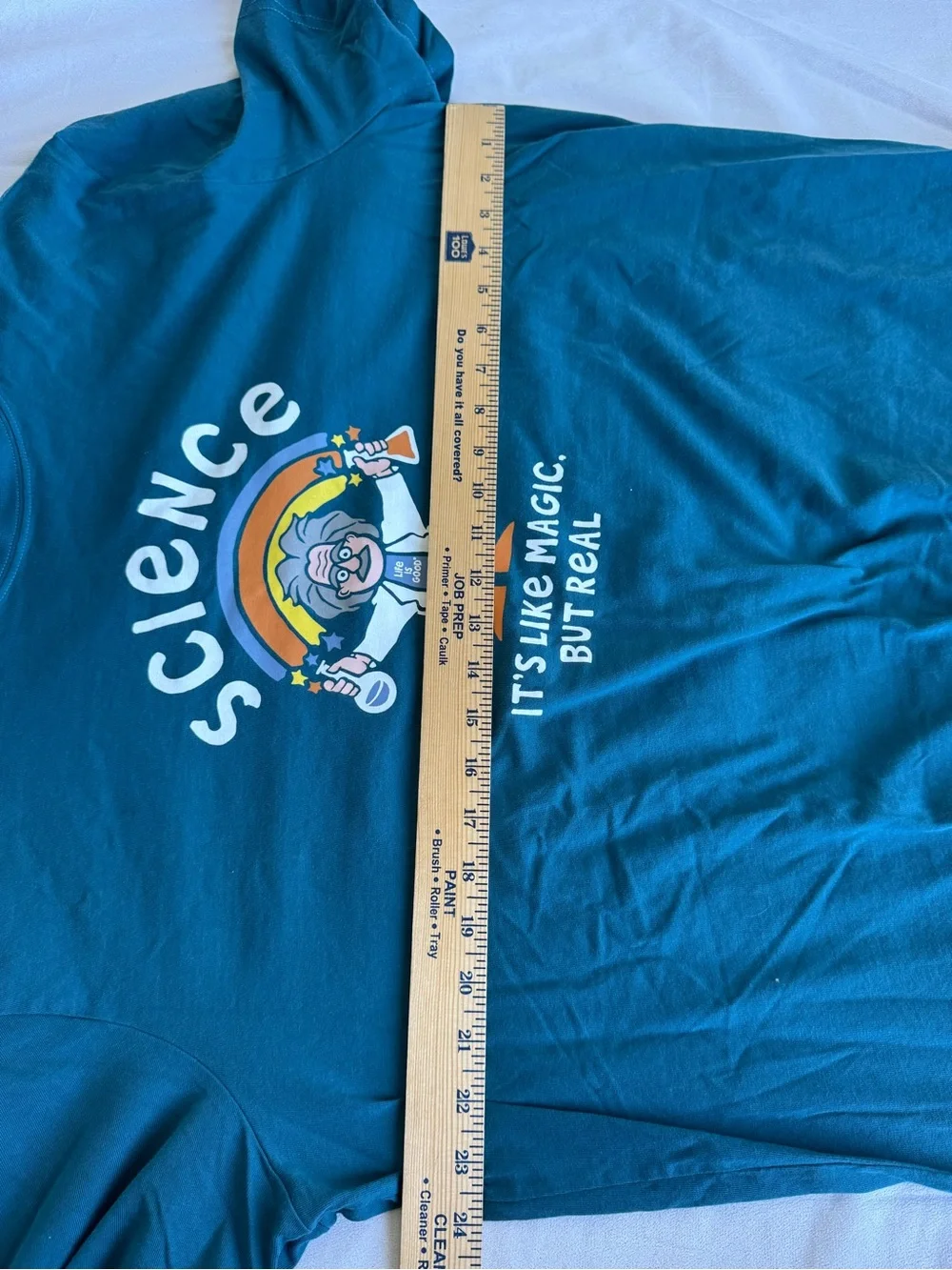 Life is Good Science Is Like Magic Short Sleeve Crusher Tee‎ adult XXL teacher